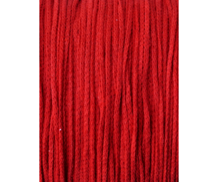 Cotton i-cord 2,5 mm #17# - red