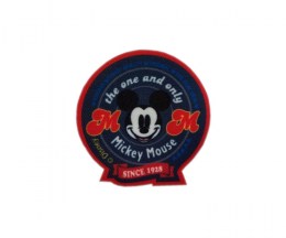 Stamped Mickey Mouse Motif 11 - 65x67mm
