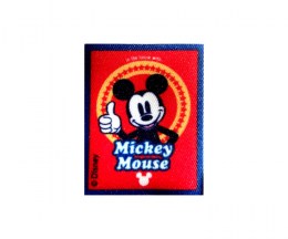 Stamped Mickey Mouse Motif 10 - 47x63mm