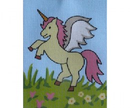 Embroidery Kit 20x25cm - Gobelin 43.333.01 - unicorn