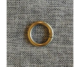 Bag snap-ring antique brass 15mm