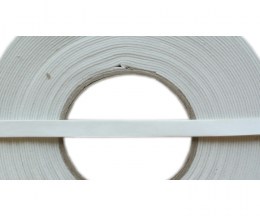 Leatherette tape white 7mm - STAFIL119602-1