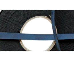 Leatherette tape blue 1cm - STAFIL119601-9