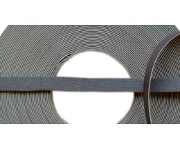 Leatherette tape grey metallic 1cm - STAFIL119600-110