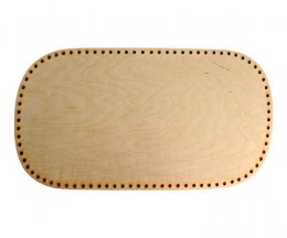 Cradle base, wooden - 65x35cm
