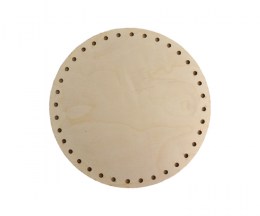 Basket base wooden circular - 30cm