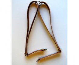 Backpack Straps, Leatherette, Ekai-Antique Brass - 2,5x80 cm