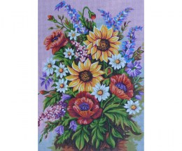 Printed canvas, Spring Flowers - 45x60cm - ART-14.787