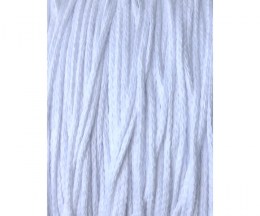 Cotton i-cord 2,5 mm #03# - white