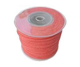 Cotton i-cord 2,5 mm #20# - coral - the reel