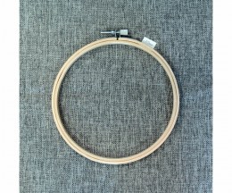 Bamboo Embroidery Hoop with Screw - 15cm