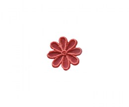Embroidered Motif Antique Rose Flower 3cm