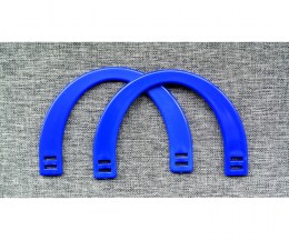 Pair of royal blue plastic bag handles - STAFIL335809-11
