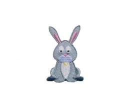 Embroidered Iron-on Motif Bunny