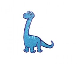 Embroidered Iron-on Motif Dinosaur