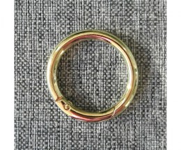 Bag Snap-rings (pair) silver 30mm