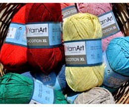 YARN ART Eco-Cotton XL yarn balls