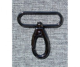 Bag Snap Hook, Gunmetal, 50mm 