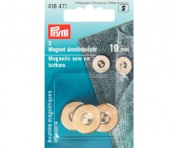Magnetic button Gold