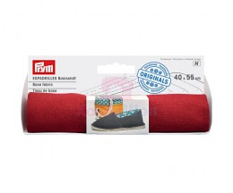 Espadrilles base Fabric, red - PRYM 932413