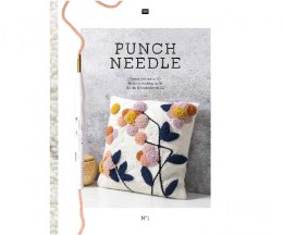 RICO Punch Needle embroidery book No 1 - front cover