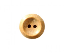 Wooden Natural Button 19mm - W4030