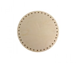 Basket base wooden circular - 25cm