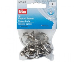 Rings with clips PRYM-526410