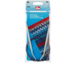 Circular knitting needles 5,5mm 100cm - PRYM211366