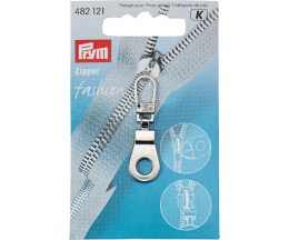 Zipper puller silver - PRYM482121