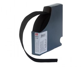 Synthetic strap for bags, 30mm, black - PRYM965152