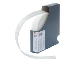Synthetic strap for bags, 25mm, white - PRYM965162